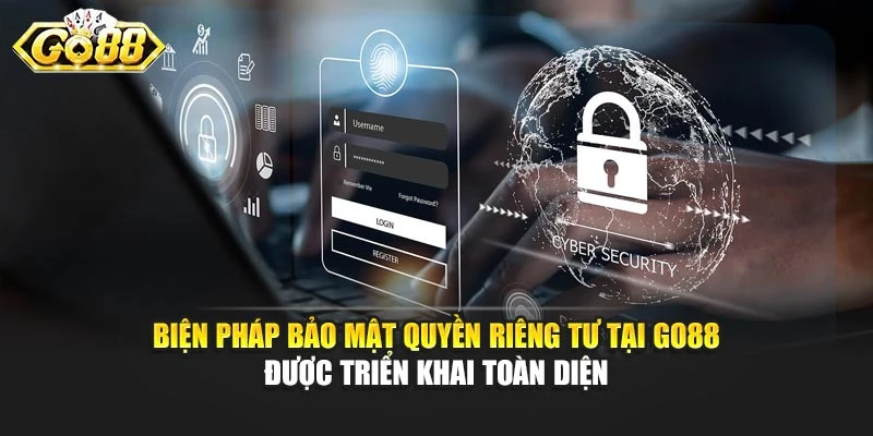 Biện pháp bảo mật quyền riêng tư tại Go88 được triển khai toàn diện